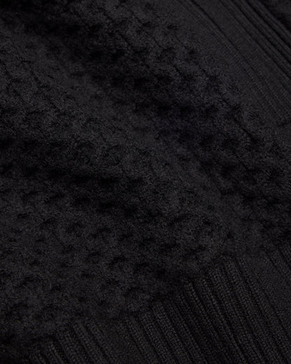 Merino Honeycomb Crewneck