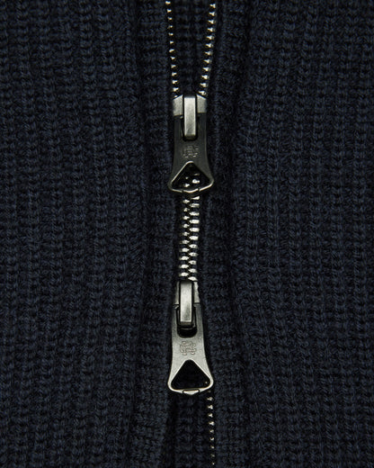 Merino Rib Vinnie Track Jacket