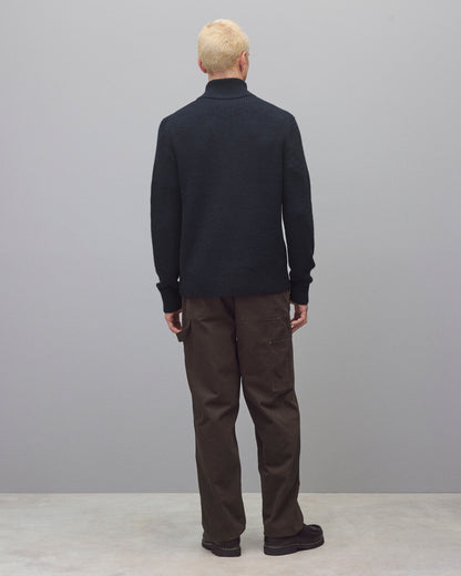 Merino Rib Vinnie Track Jacket