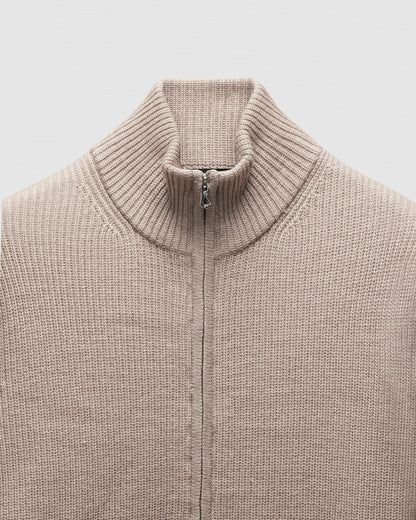 Merino Rib Vinnie Track Jacket