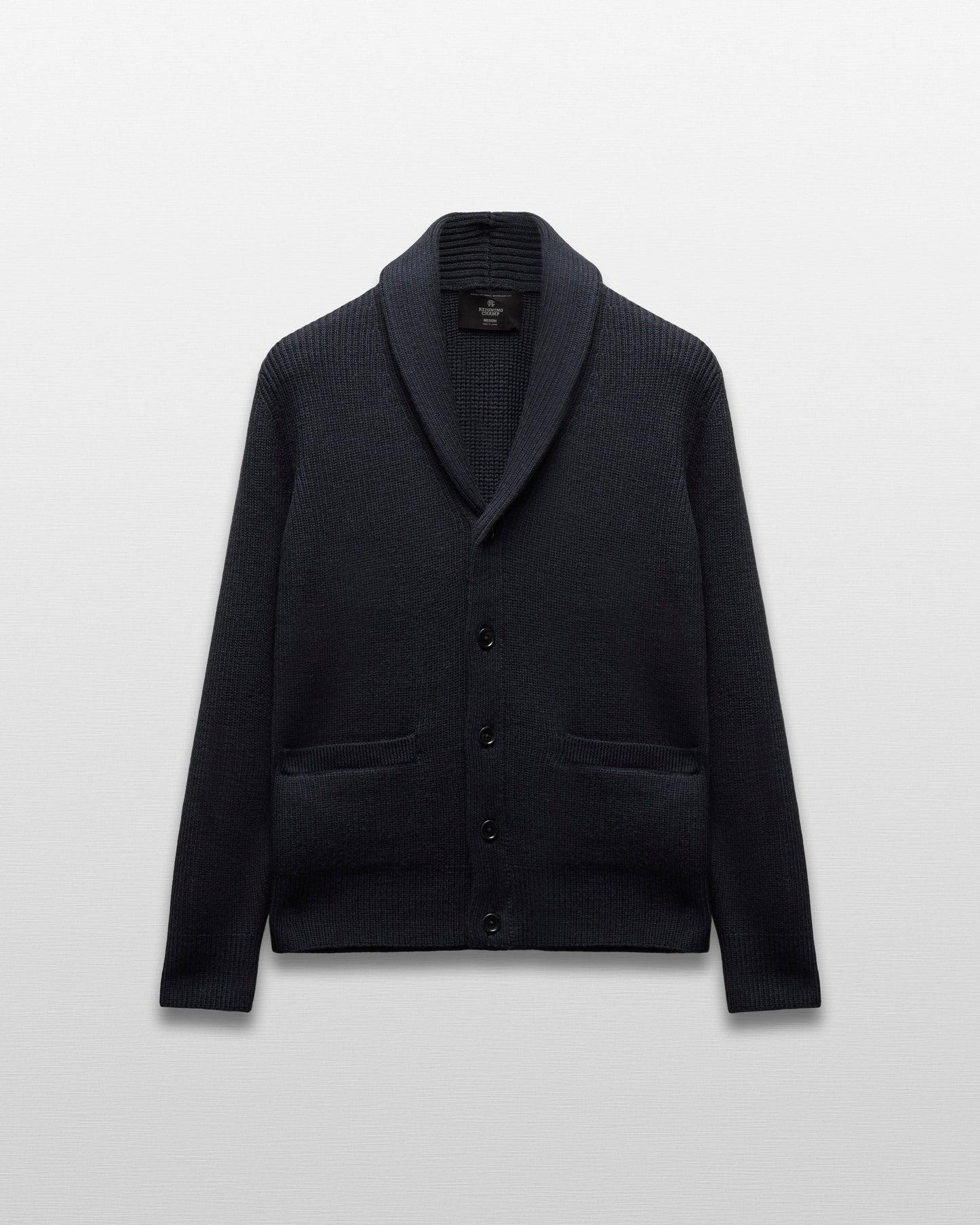 Merino Rib Vinnie Shawl Cardigan