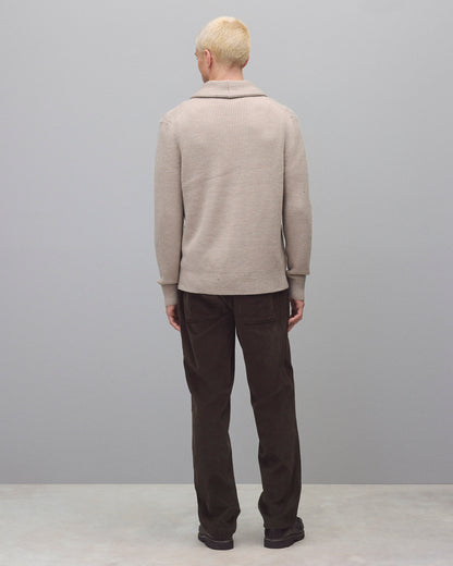 Merino Rib Vinnie Shawl Cardigan