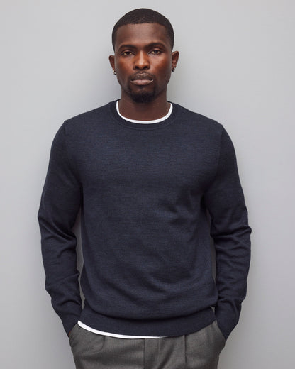 Lightweight Merino Harry Crewneck