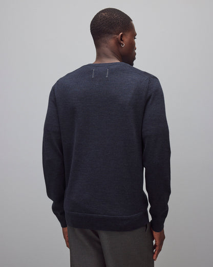 Lightweight Merino Harry Crewneck