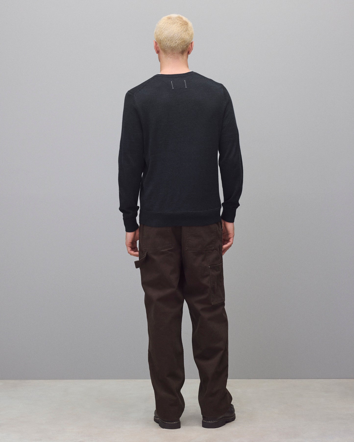 Lightweight Merino Harry Crewneck