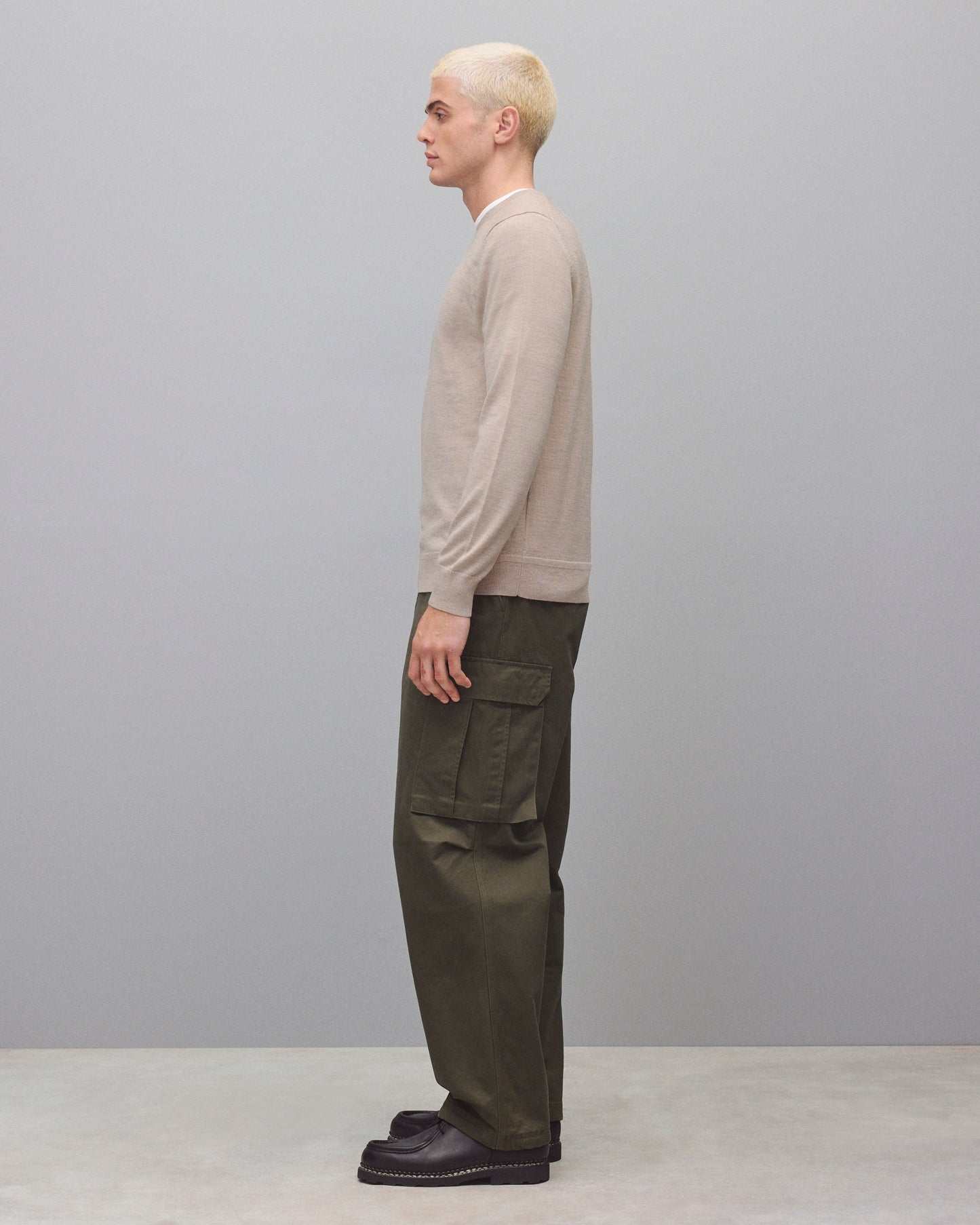 Lightweight Merino Harry Crewneck