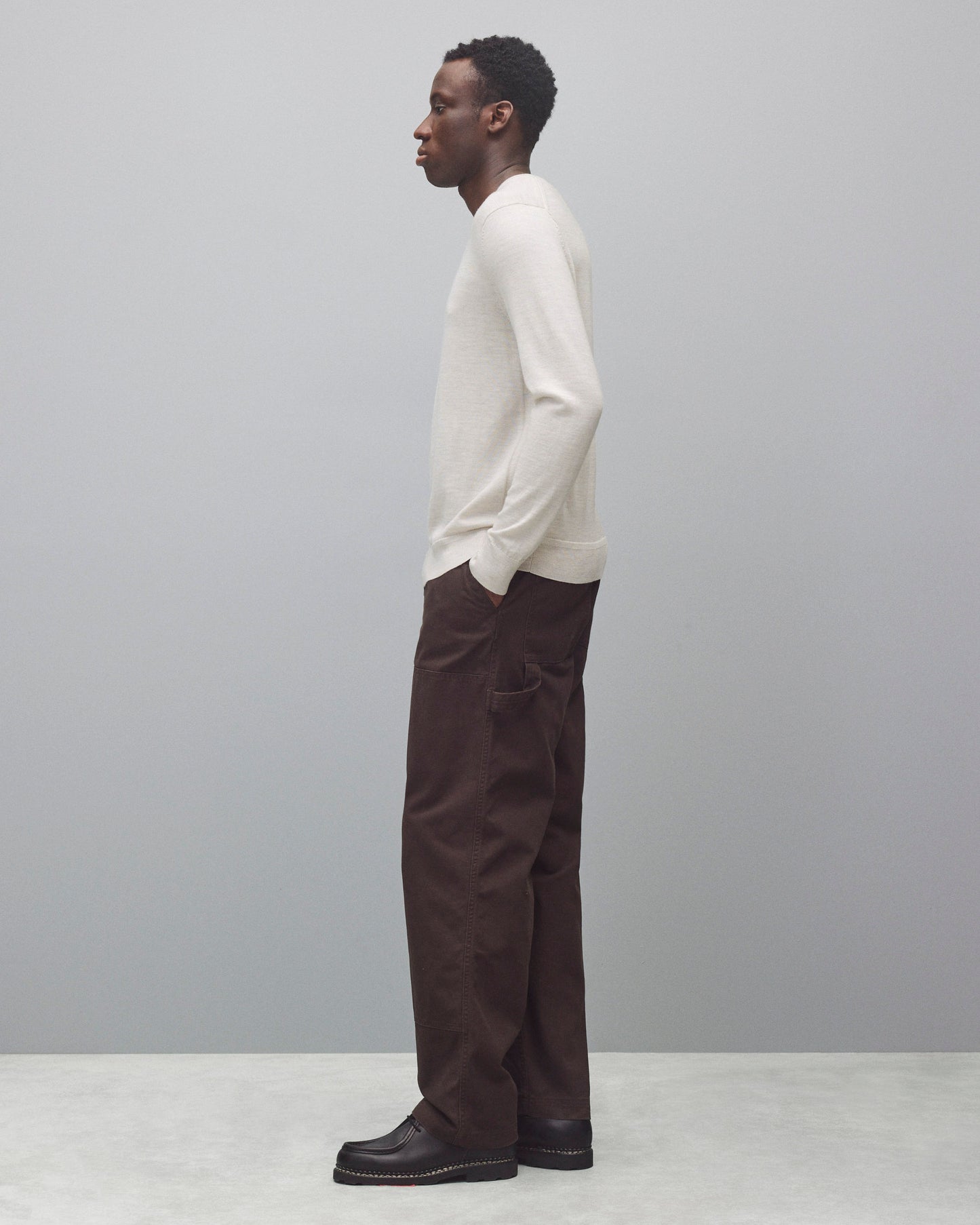 Lightweight Merino Harry Crewneck