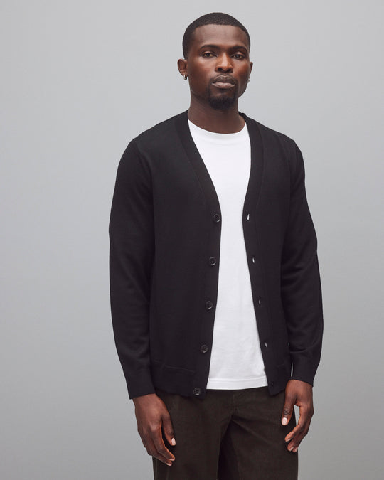 Lightweight Merino Harry Cardigan