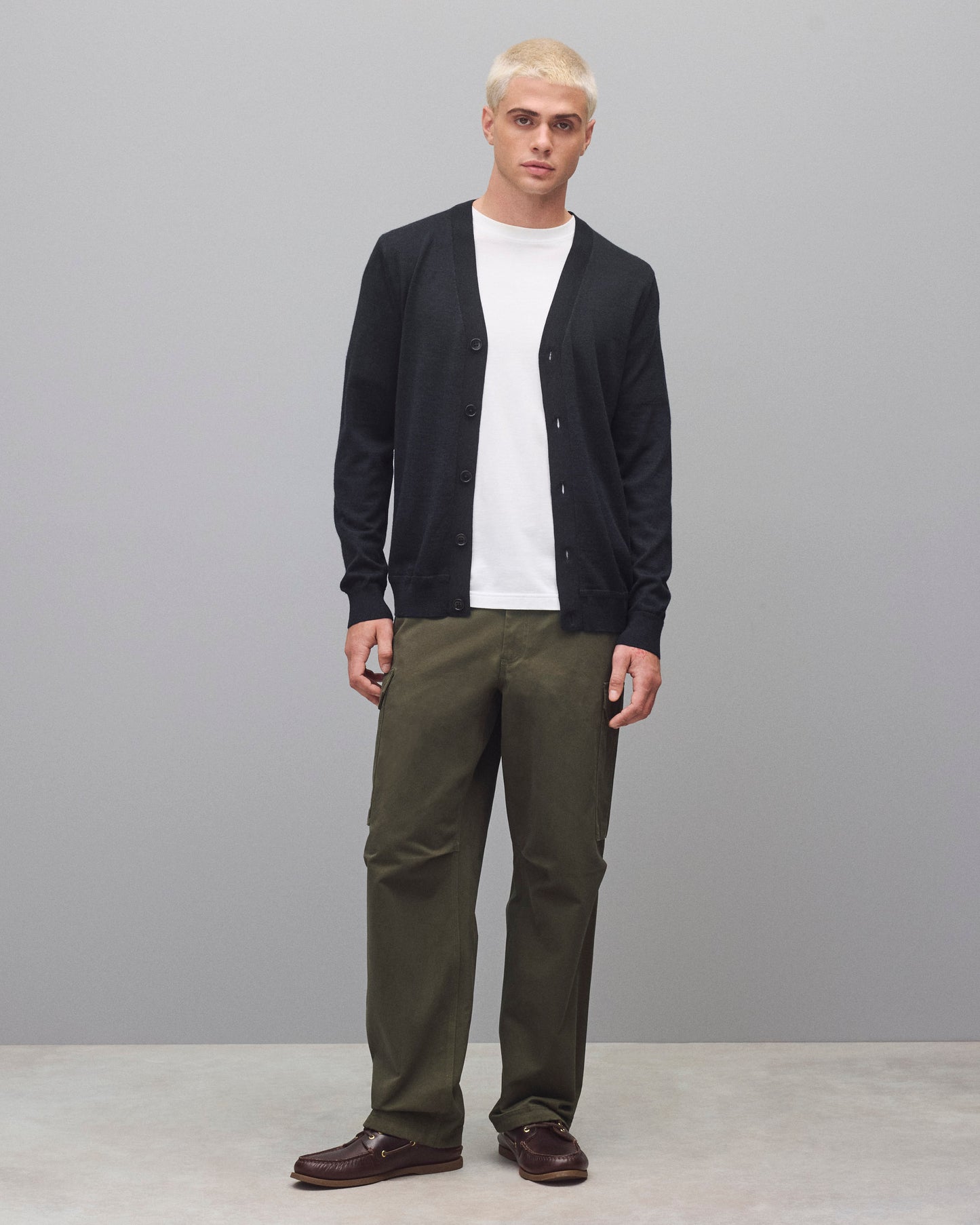 Lightweight Merino Harry Cardigan