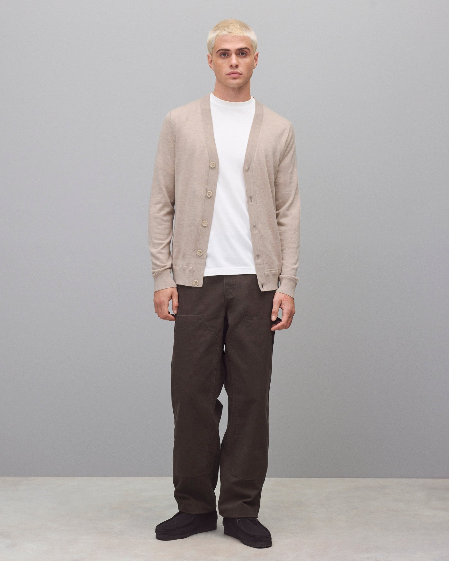 Lightweight Merino Harry Cardigan