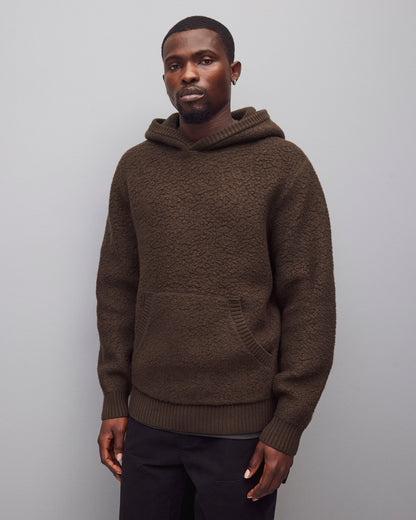 Textured Boucle Turf Hoodie
