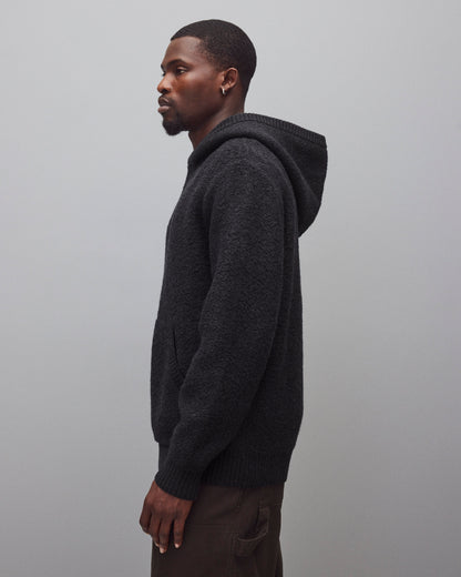 Textured Boucle Turf Hoodie
