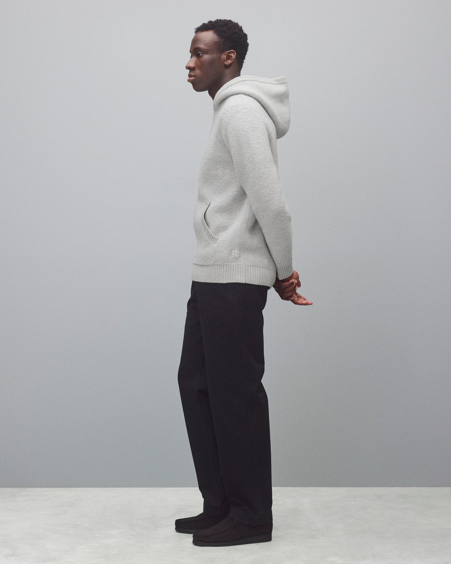 Textured Boucle Turf Hoodie