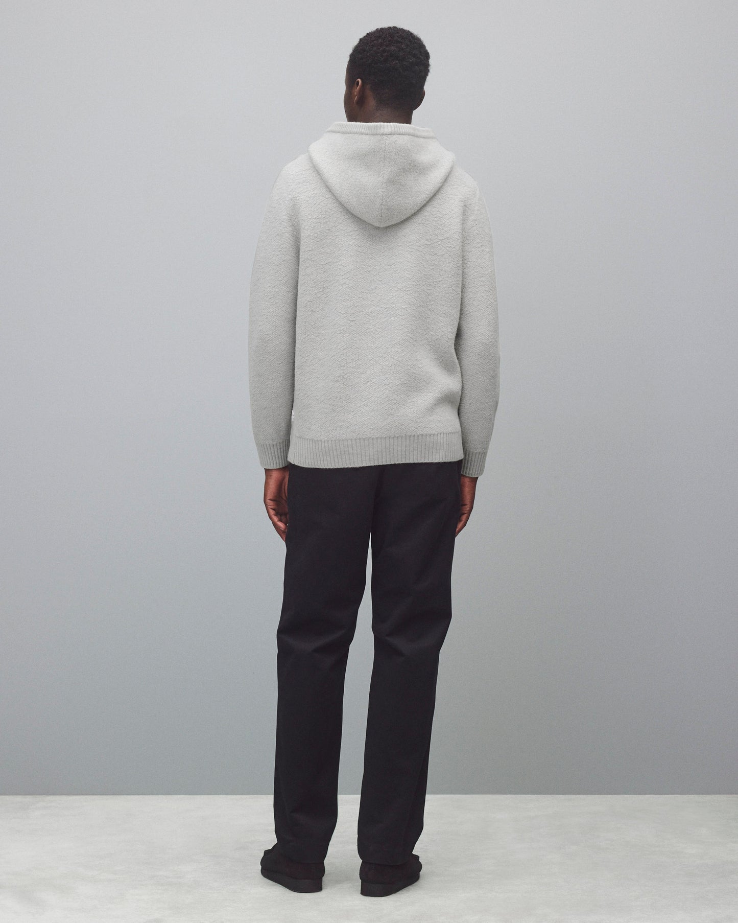 Textured Boucle Turf Hoodie