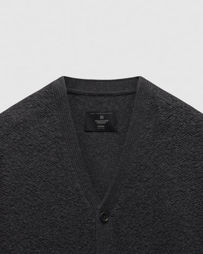 Textured Boucle Turf Cardigan