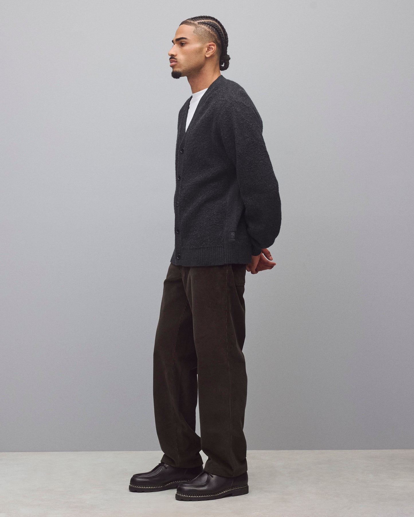 Textured Boucle Turf Cardigan