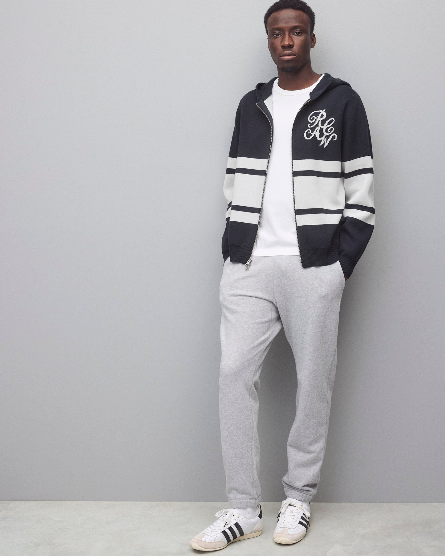 Supima Double Knit RCAW Zip Hoodie