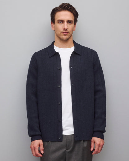 Merino Drop Needle Pier Shirt