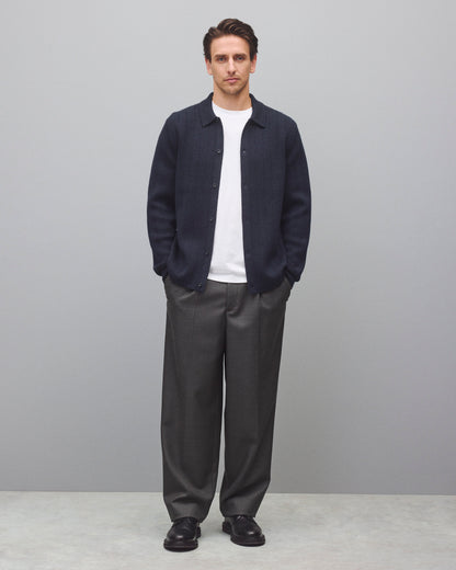 Merino Drop Needle Pier Shirt