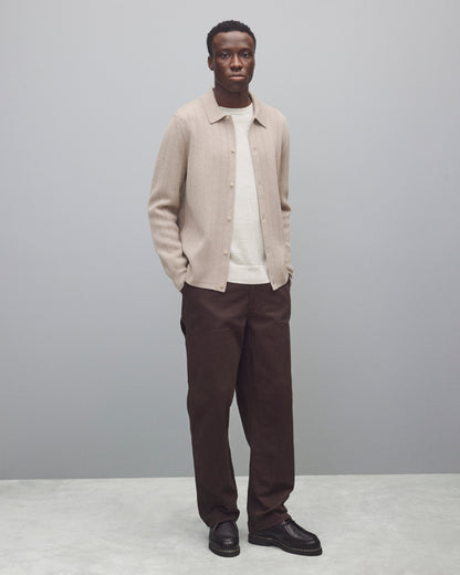 Merino Drop Needle Pier Shirt