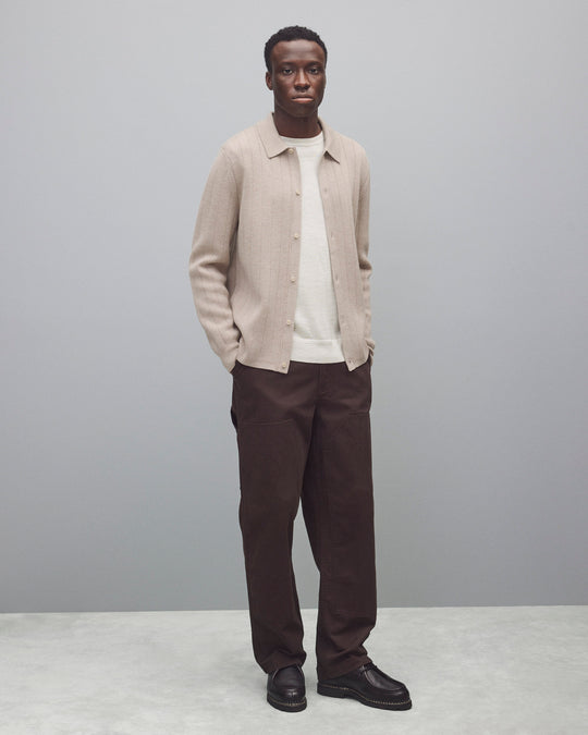 Merino Drop Needle Pier Shirt