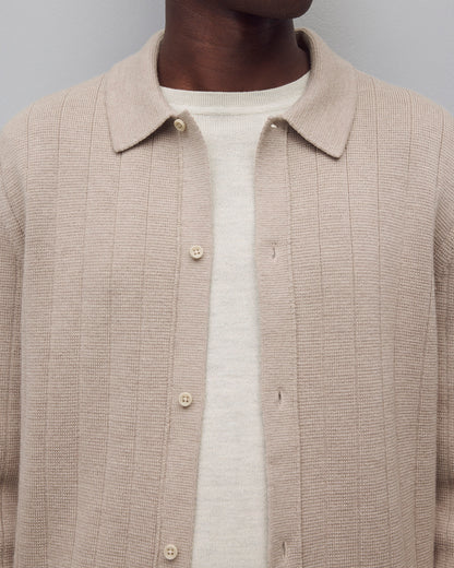 Merino Drop Needle Pier Shirt