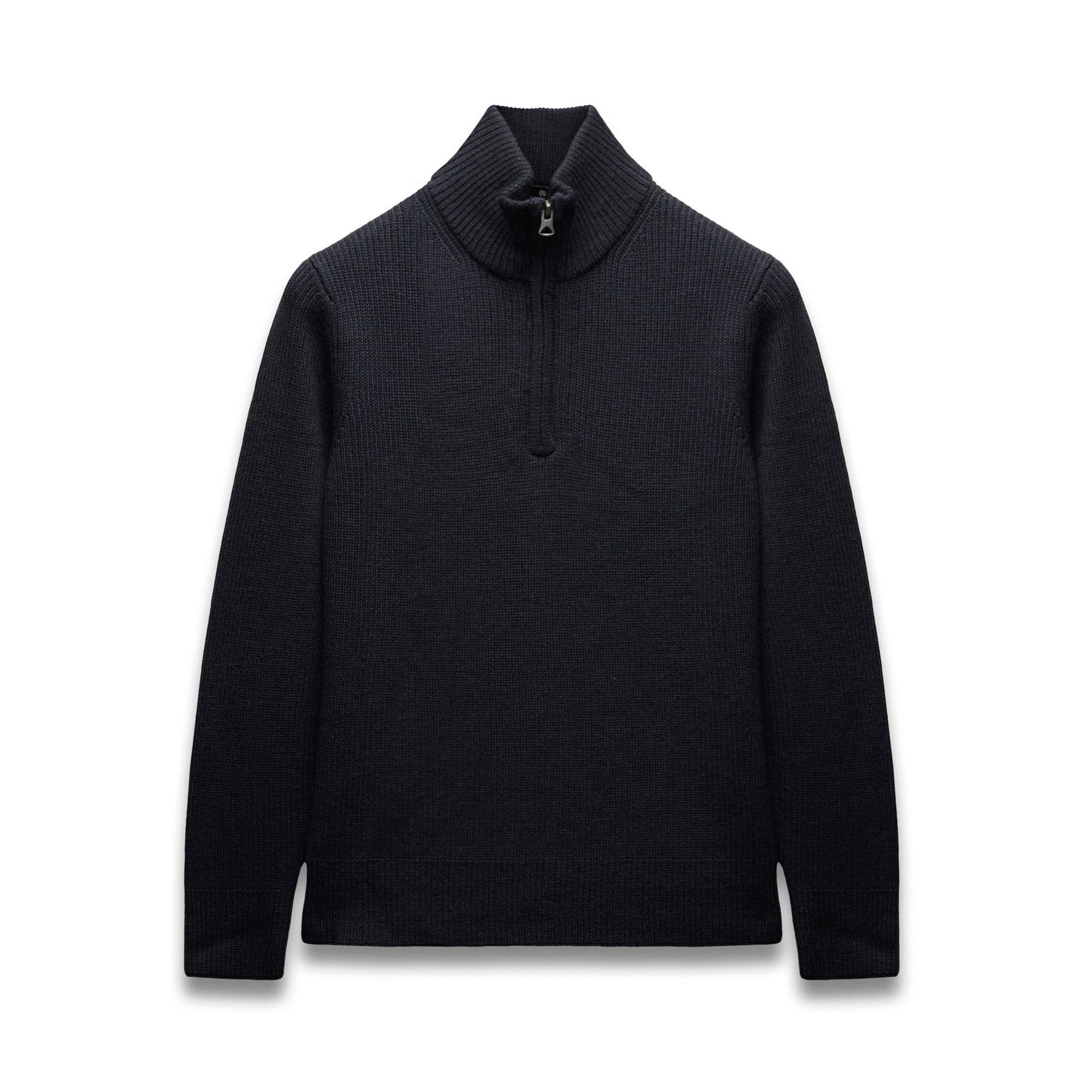 Merino Rib Vinnie Quarter Zip