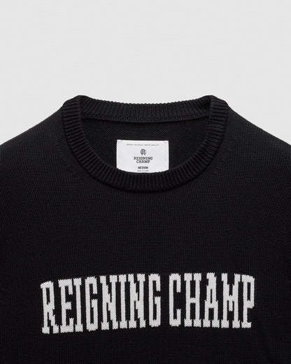 Supima Knit Collegiate Crewneck