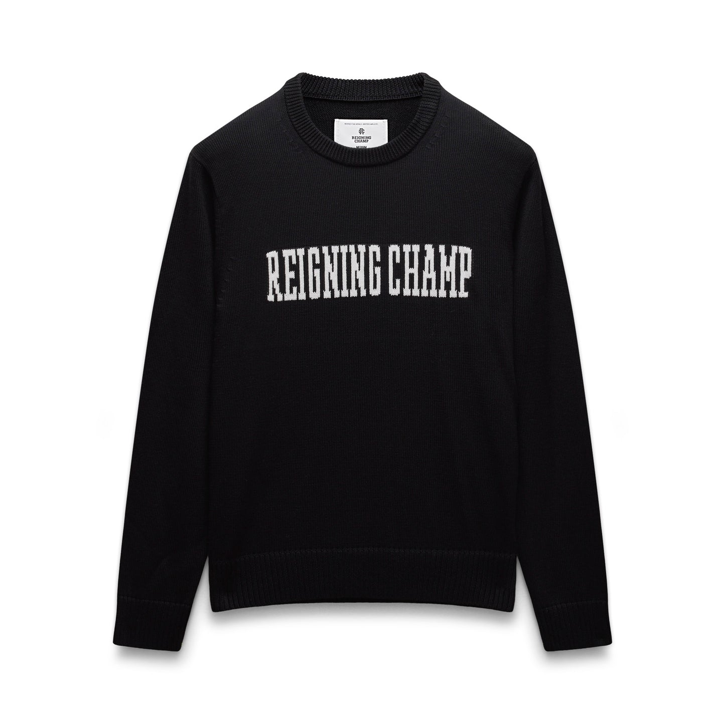 Supima Knit Collegiate Crewneck