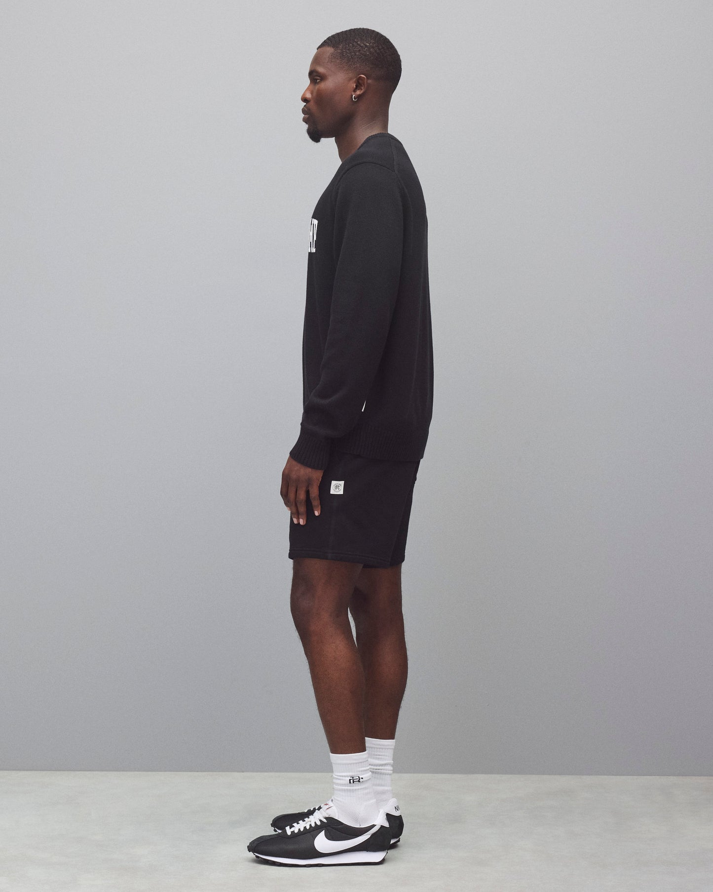 Supima Knit Collegiate Crewneck