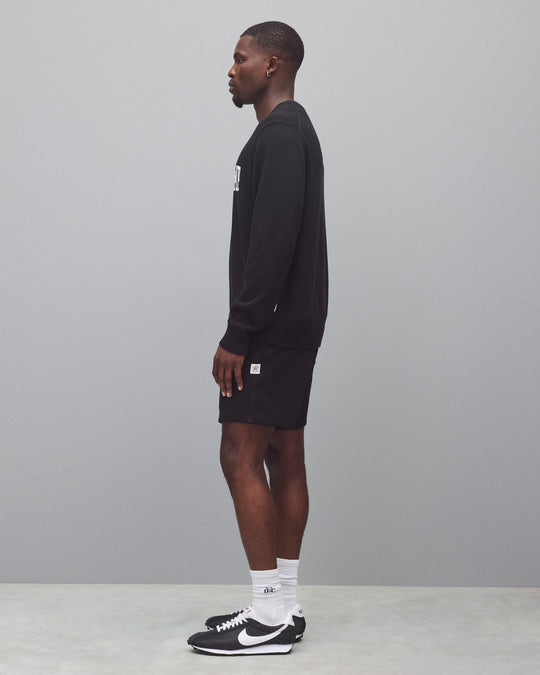 Supima Knit Collegiate Crewneck