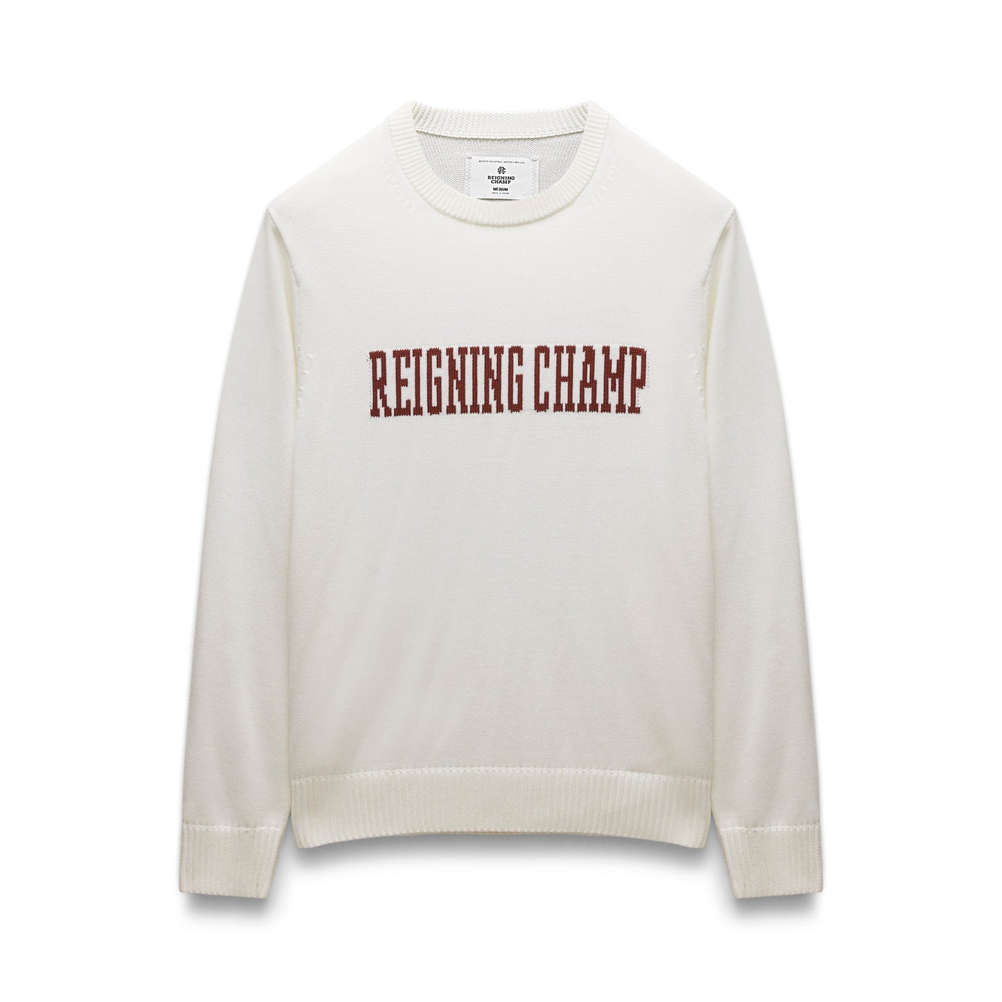 Supima Knit Collegiate Crewneck