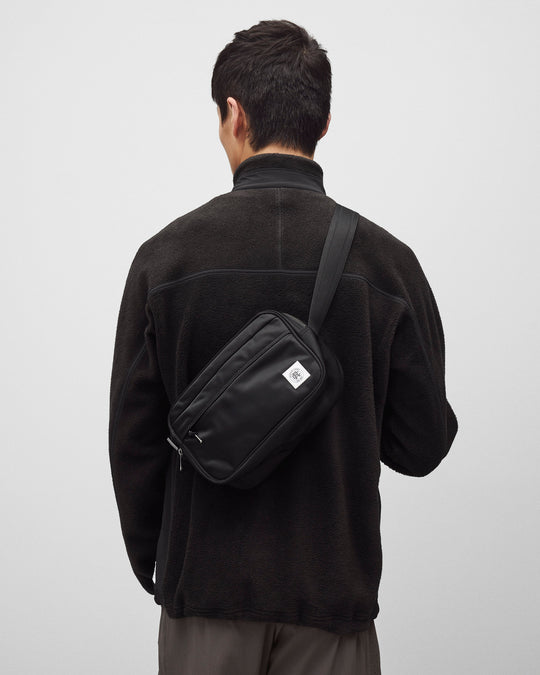 Nylon Twill Road Crossbody Bag