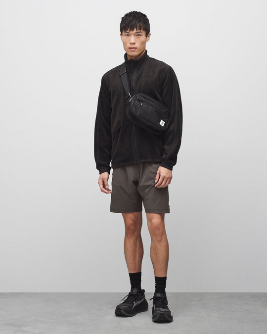 Nylon Twill Road Crossbody Bag