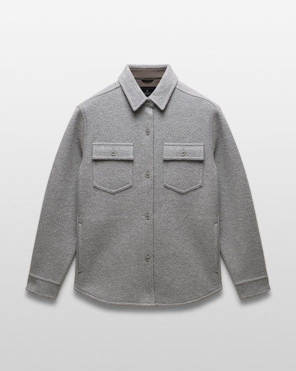 Boiled Wool Warden Overshirt
