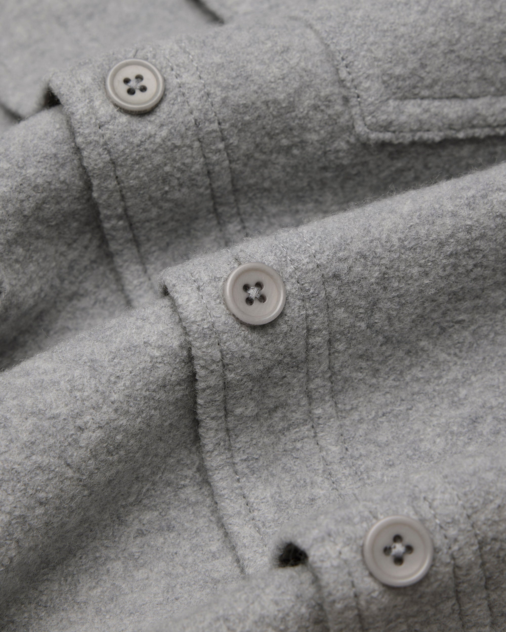 Boiled Wool Warden Overshirt | Reigning Champ