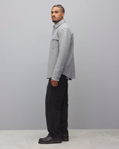Boiled Wool Warden Overshirt