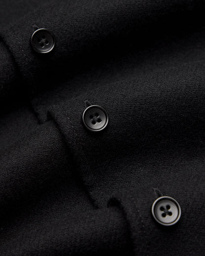 Double Faced Wool Concourse Overshirt