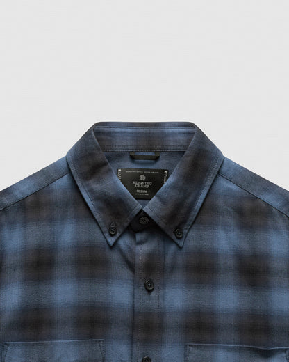 Cotton Plaid Site Standard Shirt