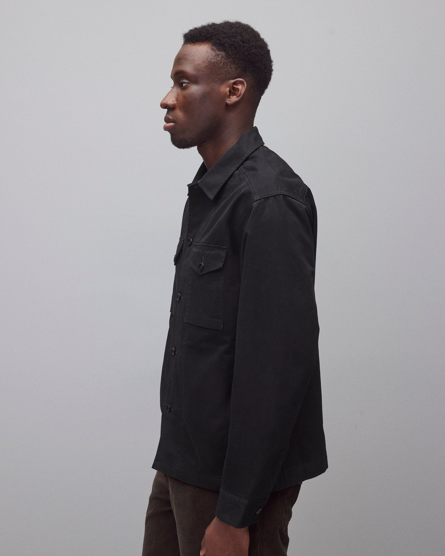 Cotton Chino Keeper Standard Overshirt