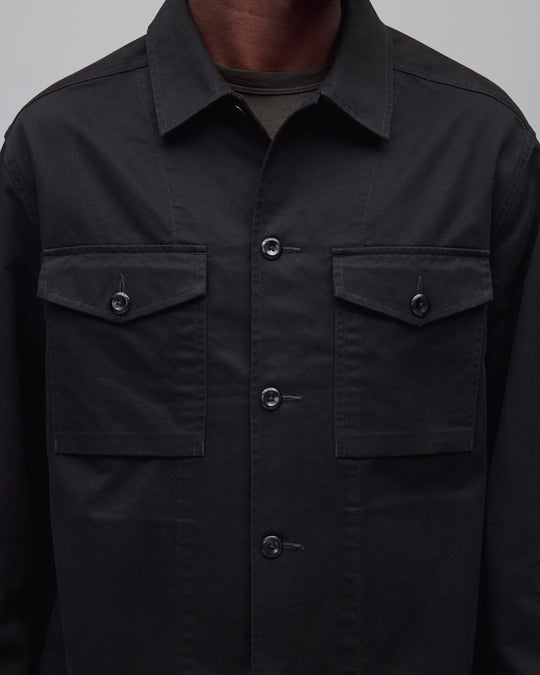 Cotton Chino Keeper Standard Overshirt