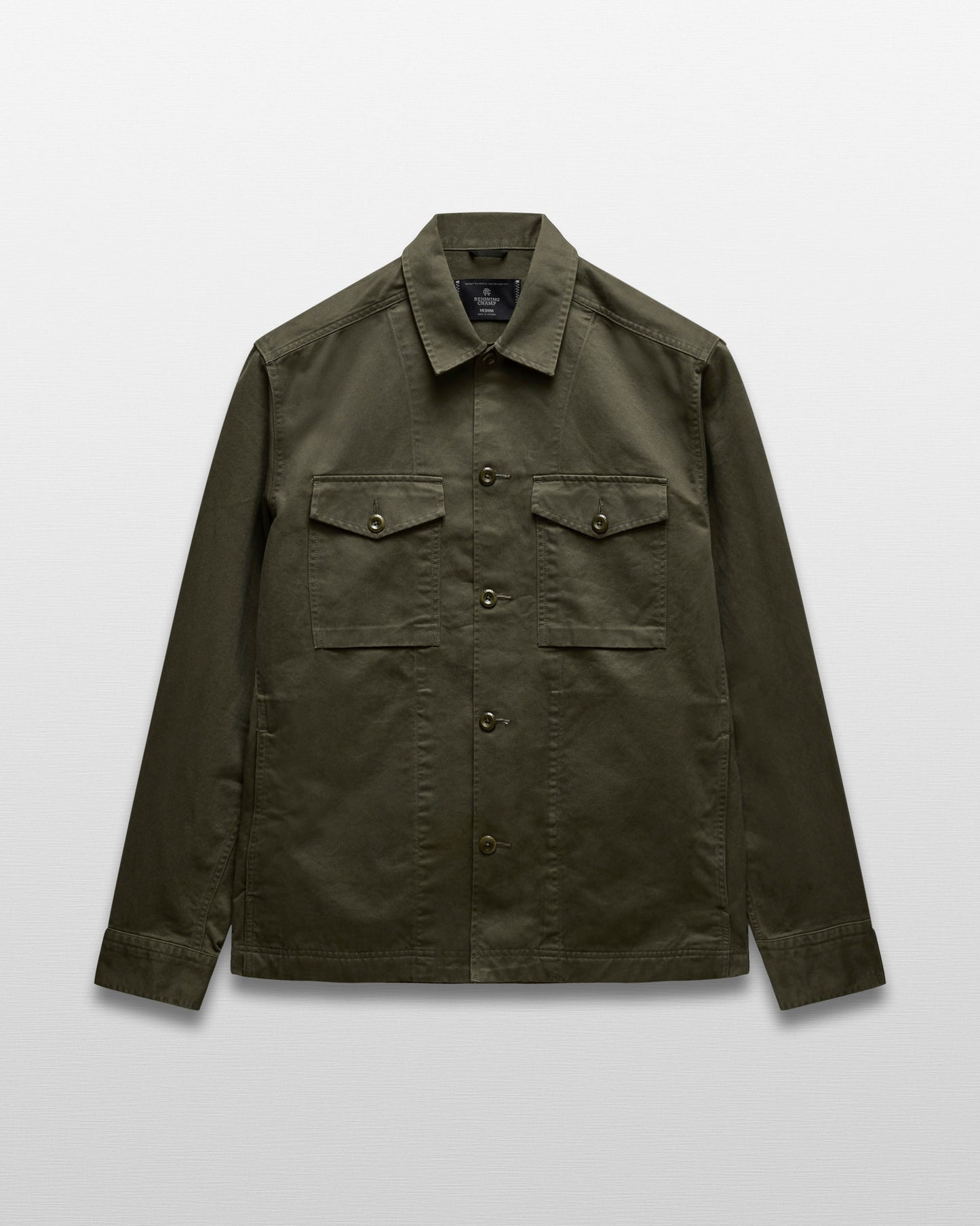 Cotton Chino Keeper Standard Overshirt