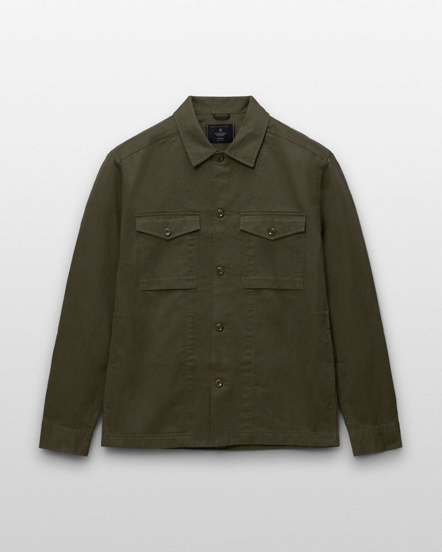 Cotton Chino Keeper Standard Overshirt