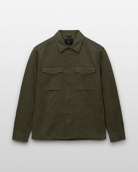 Cotton Chino Keeper Standard Overshirt