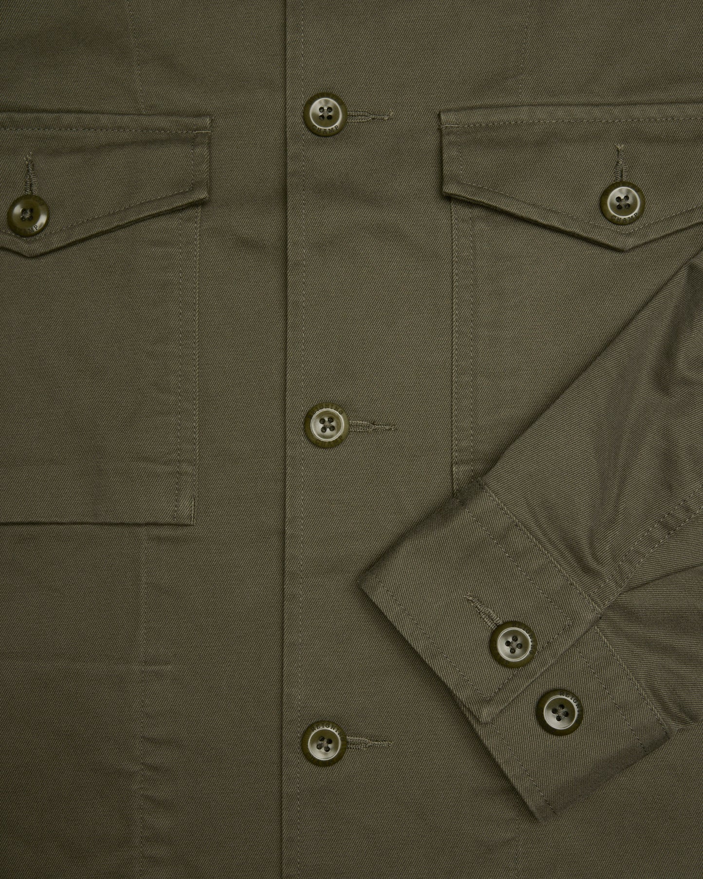 Cotton Chino Keeper Standard Overshirt