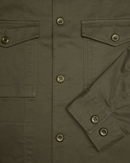 Cotton Chino Keeper Standard Overshirt