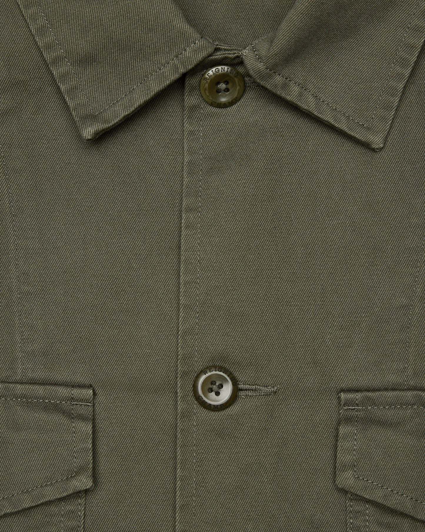 Cotton Chino Keeper Standard Overshirt