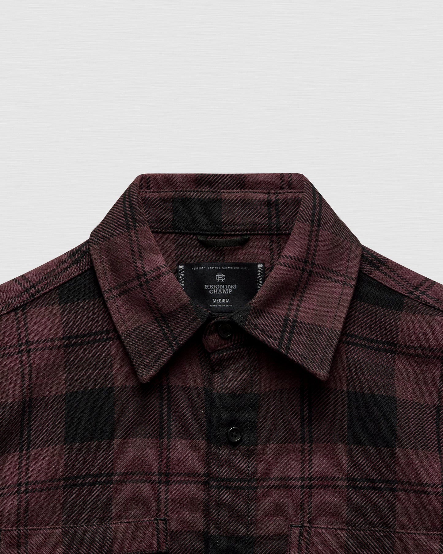 Cotton Plaid Union Standard Shirt