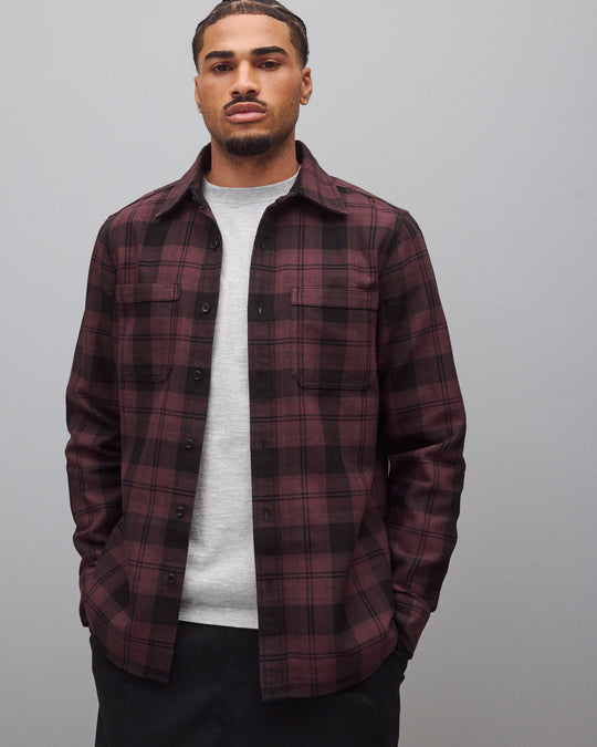 Cotton Plaid Union Standard Shirt