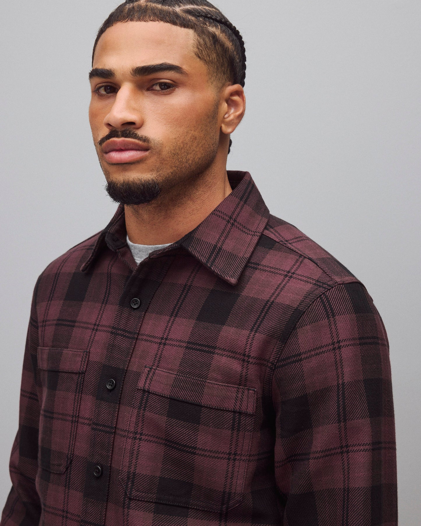 Cotton Plaid Union Standard Shirt